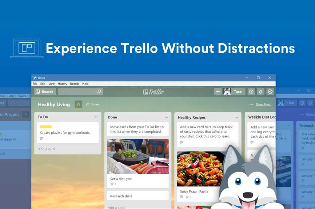 Trello App For Windows 10 تطبيق تريللو