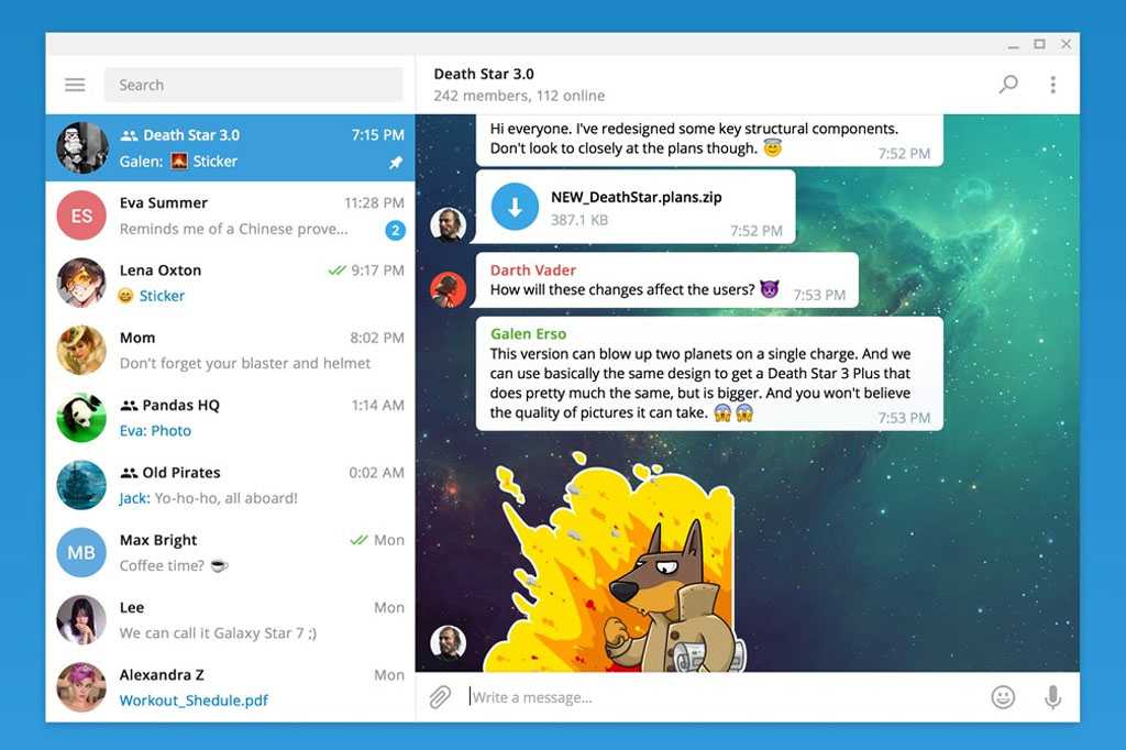 تطبيق تليجرام للويندوز Telegram 