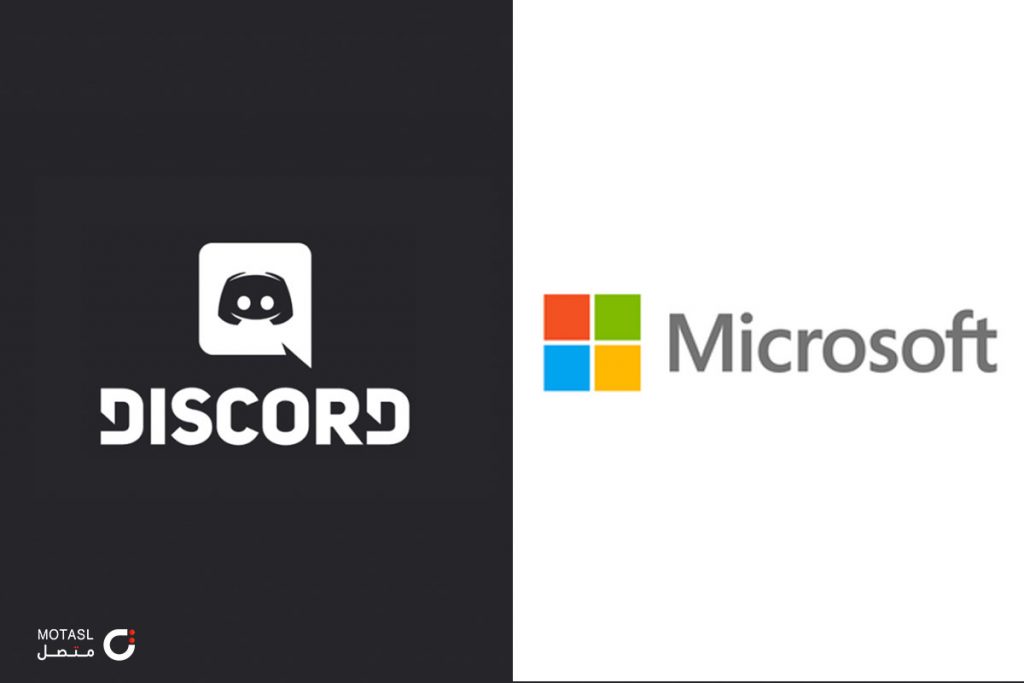 لوجو مايكروسوفت وديسكورد